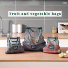 Kichen Hanging Mesh Storage Bags Wall Mount Fruit Vegetable Holder