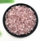 100g-1kg  Rose Quartz Mini Crystal Chips Pink Gemstone Polished Stones Bulk Deco