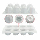 8 Holes Polygonal Cube Candle Mould Silicone Wax Cake Dessert Plaster Mold DIY