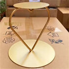Heart Iron Gold Cake Stands Cake Display Wedding Birthday Party Prop Decoration