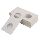 100X Staple Coin Holder Display Clear Window Storage Protect Penny Cent 33/35MM