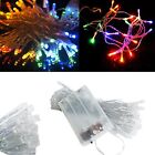 4M 40LED Battery Operated String Fairy Lights 5 Colours Party Wedding Christmas