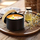 4OZ Candle Making Tins Candle Jars Metal For Wax Soy Making Container