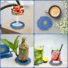 2sets Silicone Coaster Mat Storage Holder Resin Epoxy Mold Casting Pad Mould