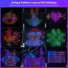 RGB Smart 400 LED Curtain String Light App Programmable DIY Hanging Fairy lamp
