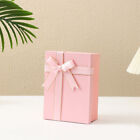 5PCS Elegant Folding Gift Box with Ribbon Bow One-Piece Shoe Apparel Box 22*16cm
