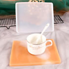 Square Coaster Resin Casting Mold Silicone Agate Making DIY Mould Cup Mat Craft