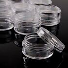50Pcs Mini Sample Bottle Cosmetic Makeup Jar Pot Face Cream Lip Balm Container