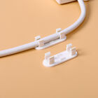 10X Plastic Cable Management Clip And Suitable For Home Office Organization  A