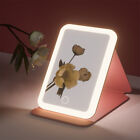 Rechargeable LED Light Cosmetic Makeup Mirror USB Touch Screen Home Desk Vanity