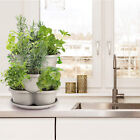 2Set Stackable 5-Tier Stacking Planters Tray Flow Grid System Vertical Garden AU