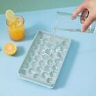 33 Grid Ice Cube Mold with Lid Round Ice Ball Maker for Home Kitchen Drinks AU