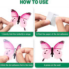Luminous Butterfly Design Decal Art Wall Stickers Room Home Decoration Art New