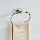 2X Stainless Steel Oval Towel Ring Rail Holder Wall Mounted Hand Towel Rack Bath