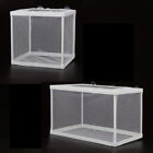 2PCS Aquarium Fish Breeding Box White Isolation Net PVC Hatchery Tool Species