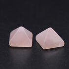 14Pcs Natural Chakra Pyramid Quartz Stone Set Reiki Generator Healing Gemstones