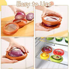 4PCS Reusable Fruit Storage Box Vegetable Storage Container for Fridge Portable
