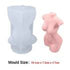 3D Body Candle Mould Creative Silicone Soap Wax Human Mold Female Design Art AU