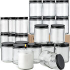 250ml Glass Jars Candle Making Tins Candle Jars Wax Soy Making Container