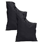 1/2x Black Zip Leaf Blower Vacuum Bag Replacement Garden Lawn Leave Storage Bags