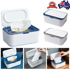 Wipes Dispenser Box Wet Baby Wipes Holder Tissue Storage Case With Lid Supplies