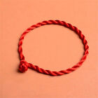 50PCS Handmade Red String Of Fate Protection Love Lucky Rope Friendship Bracelet