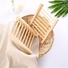 10-50X Natural Wooden Bamboo Soap Dish Tray Holder Storage Soap Rack Soap Dish