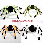 4Pcs Giant Spider Halloween Decoration Haunted House Prop Indoor Outdoor Party A