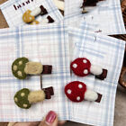Autumn Winter Cute Mushroom Sheep Felt Hair Clip Children's Hair Accessories