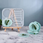 2sets Silicone Coaster Mat Storage Holder Resin Epoxy Mold Casting Pad Mould