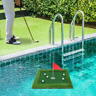 Pool Golf Turf Mat Set Golf Putting Mats Floating Golf Green Pool/Water/Outdoor