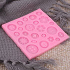 Chocolate Baking Fondant Mould Buttons Silicone Sugarcraft Mold Cake Decorating