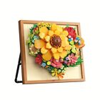 Flower Plant Building Set Sunflower Gift For Adult DIY Home Office Decoration AU