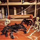 4Pcs Giant Spider Halloween Decoration Haunted House Prop Indoor Outdoor Party A