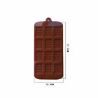 Chocolate Bar Silicone Cookie Baking Cake Candy Ice Tray Jelly Mould DIY Mold