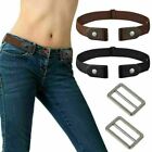 4X Buckle-free Stretch Elastic Belt Invisible No Bulge Hassle For Jean Women Men