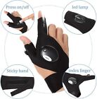 Outdoor Flashlight Waterproof Fishing Glove with LED Rescue Night Light