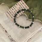 New Chinese Green Bamboo Splicing Bracelet Unique Handmade Jewelry Fashion AU