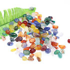 200G 7-9mm Mixed Agate Crystal Chips BULK Grade Natural Gemstone Polished Mini