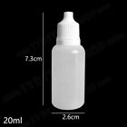 Empty Plastic Dropper Bottles Squeezable Drop Liquid Container