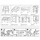 32X Chair EVA Leg Covers Floor Protectors Table Furniture Feet Cap Felt Pads New