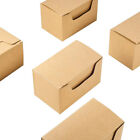 50pcs retro rectangular kraft paper wedding candy boxes gift packaging box AU