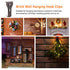 20Pcs Heavy Duty Brick Hooks Hanger Clips Fastener Hook Hanger Wall Clip Set AU