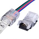 10MM LED STRIP LIGHT SOLDERLESS RGB SNAP CONNECTOR 4 PIN WIRE WATERPROOF