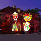 Xmas Patterns Outdoor Christmas Projector Lights Laser Led Lamp Party Projection