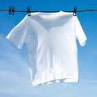 Portable Clothesline with 12 Clothespins,Windproof Travel Stretchy Retractable