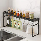 Extendable Shelf Bathroom Sink Shelving Kitchen Storage Organiser Holder Rack AU