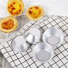 Egg Tart Mould Cake Tins Set Cups Circular Pie Mold Plate Baking Non-Stick AUS