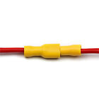 100X Insulated Electrical Wire Spade Splice Connectors Cable Crimp Terminals Kit