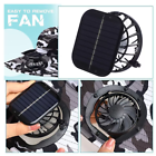 Wide Brim Fishing Sun Hat With Solar Fan Outdoor Breathable Waterproof Bucket